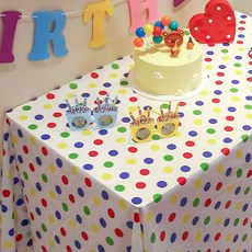 Market Pio廚房一次性生日派對桌布 款式1, 2件, 1個