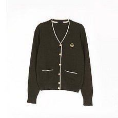 GYOBOKMALL 鈕扣長袖開襟外套