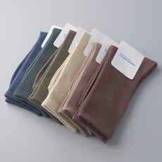 Superbasic 1390 素色中筒襪 6雙組