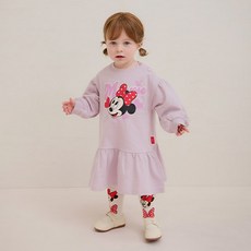 milkmile 兒童迪士尼米妮愛心連身裙
