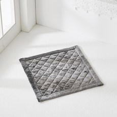 La Pomme Nouage長毛超細纖維坐墊, 深灰色