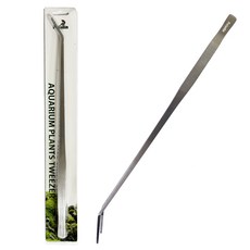 Hikari 高夠力 帕拉丁不銹鋼水草鑷子 彎型, 1個