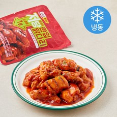 네네치킨 네꼬닭 저당 한입 닭다리살 숯불닭갈비맛 (냉동), 100g, 5개