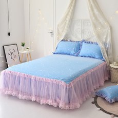 프릴 퓨어컬러 매트리스 커버 D123