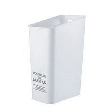 DALPAENGI LIVING FUBEL MAMAN 開放式垃圾桶 15L, 白色, 1個