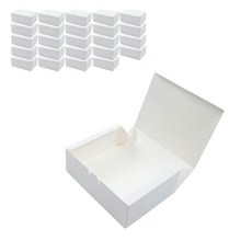 PACKAGE HERO 一次性食品紙盒 白色 小號, 25個