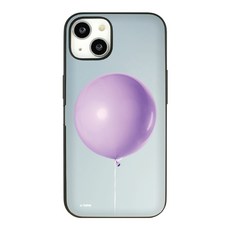 유스픽 디자인 마그네틱 카드포켓 퍼플 무드 휴대폰 케이스