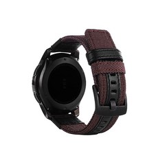 Big Company Galaxy Watch 3替換Active2戶外皮革 21mm 45/46mm, 單品, 棕色的