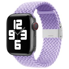 RAONTOYOU Apple Watch 彈性扣環錶帶, 27 淺紫色