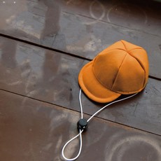 ZAZAZOO 狗民小黃帽 男款, 黃色, 1個