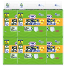 Atento 男女通用成人尿布 長時間內褲型 細型, 中型, 9入, 6個