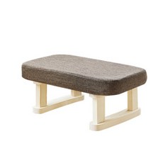 아미고 원목 미니스툴, 린넨브라운