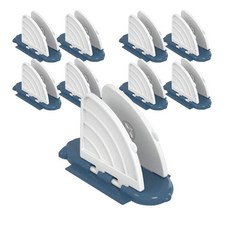 Lavi bebe 窗戶安全扣, 9個, 混合顏色