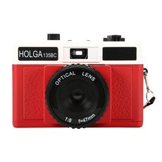 Holga Film攝像機紅色135BC, 1個, 135BC-RD
