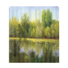 江邊油畫浴簾 A_RD_290, 1個