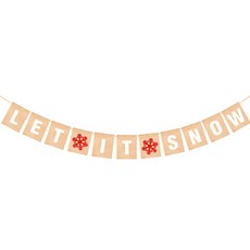 The Whale Let it snow 掛旗, B款, 1個