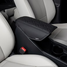 VENDICT 全新Niro改裝中控臺扶手靠墊, 1個, 黑色