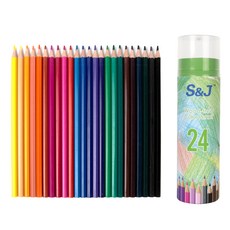 Onbyu 優質繪圖色鉛筆, 1個, 24色