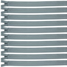 JSTrading 콘솔지퍼 60cm, 11차콜, 10개