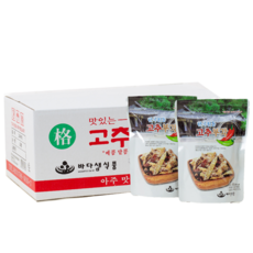 Badasam 炸辣椒脆片, 60g, 20包