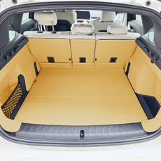 비비키 프리미엄 풀커버 트렁크매트, BMW X1 U11 2023년형 가솔린 디젤, 새들브라운