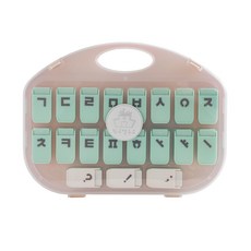 School Lab Hangeul Punch 蘋果薄荷套組, 1套