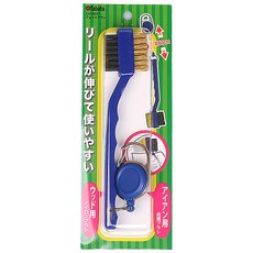 바로스포츠 兩用球桿清潔刷 GV-0697, 藍色, 1個