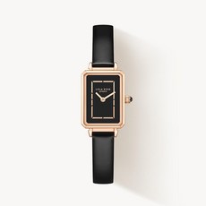 LOLA ROSE Ms. Lola 系列女士黑瑪瑙皮革手錶 LR2133