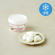 유로포멜라 이탈리아산 모짜렐라 보코치니 치즈 컵 (냉동), 100g, 1개