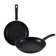 HAPPYCALL 單柄鑽石不沾鍋具組, 單色, 平底鍋24cm+平底鍋28cm, 1組