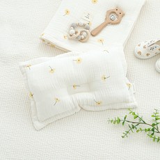 Malolotte dottodot 兒童印花軟Q枕頭, 飄逸雛菊