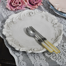 ELIOS My Flower B型晚餐盤 3433, 奶油色, 1個