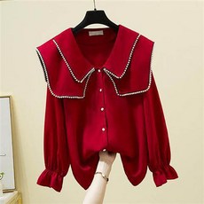 안다로미 투스타일링 블라우스