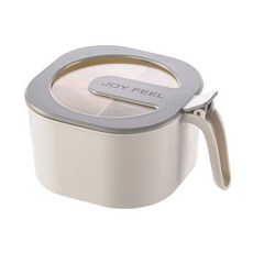 DG生活北歐風格正方形調味料罐 DG-01 W, 1個