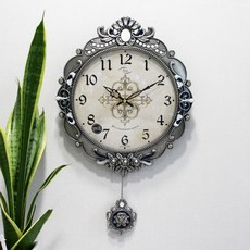 무소음 퀸로즈 고급 주물 추벽시계 HSC-576, 주석