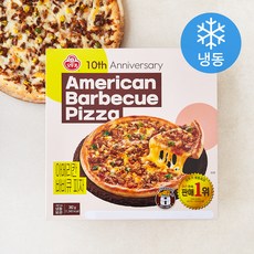 오뚜기 아메리칸 바비큐 피자 (냉동), 382g, 1개, 1개입