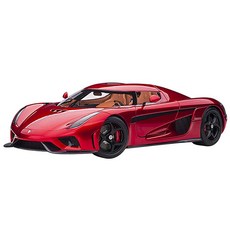 AUTOart 複製品 Koenigsegg Agera 汽車壓鑄模型 AA790269RE, 紅色的