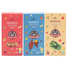 PAPA ROO 孩童副食品蔬菜粉 3入組, 馬鈴薯口味+地瓜口味+高麗菜口味, 1組