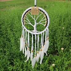 아리공방 트리 고급 드림캐쳐, 화이트