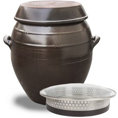 長壽甕器 6號甕 + 6號玻璃甕蓋套裝, 1set