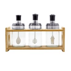 3款調料瓶 蜂蜜攪拌棒款+醬油刷款+一般湯匙款, 1套