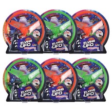 3000 飛行旋轉太空船, 6個, 隨機出貨