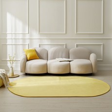 initium 可水洗 生活防水 Rainy 橢圓地毯