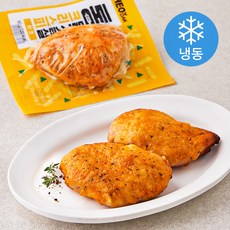 허닭 크리스피 통 닭가슴살 치즈 (냉동), 90g, 1개입, 5개