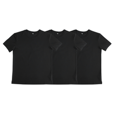 파이브리스 남녀공용 기능성 쿨무지 반팔 티셔츠 3p