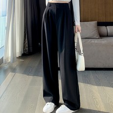 루나걸 여성용 오윈스 핀턱 슬랙스