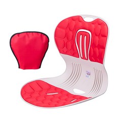 馬上暖和椅椅椅紅色本體+熱敷袋, 1組