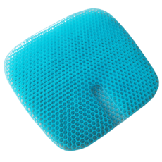 3D涼感坐墊 XL號 1060g +坐墊套組, 混色