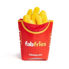 fabdog 寵物薯條造型玩具, 混色, 1個