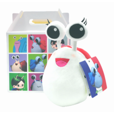 Koop村莊依戀動物角色蝸牛娃娃, 紅色的